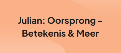 Julian: Oorsprong - Betekenis & Meer
